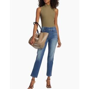 SPANX Straight Leg Jeans Sz Large $128 MSRP